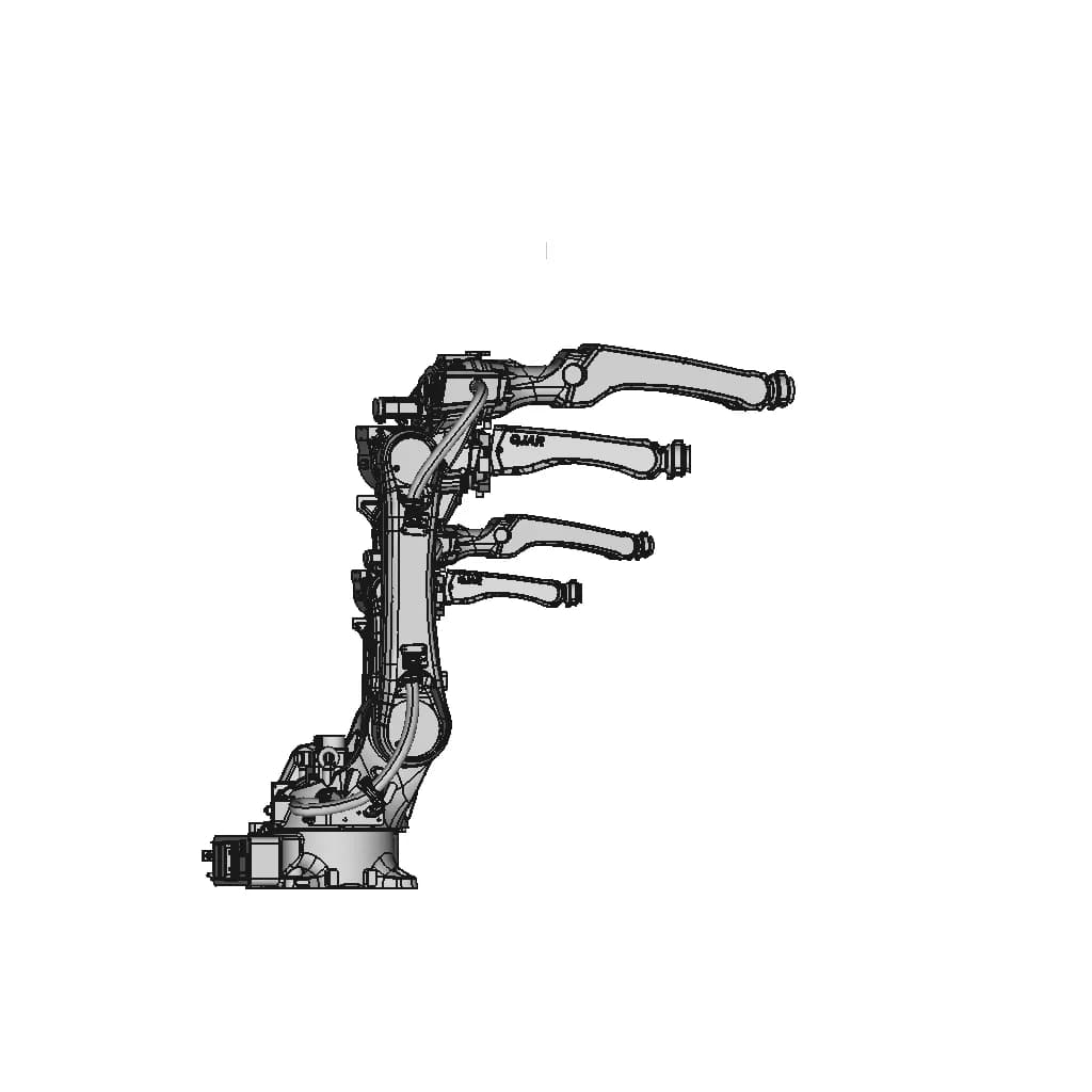 Qjar Industrial Robot Qjr6-2000H & Qjr6-1400H | 3D Engineering Design File_0_90_degree_snapshot
