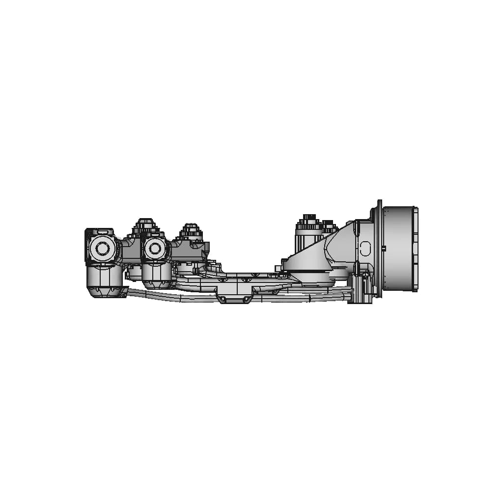 Yaskawa Gp110 & Gp25 & Gp25-12 | High-Quality CAD Model_0_90_degree_snapshot