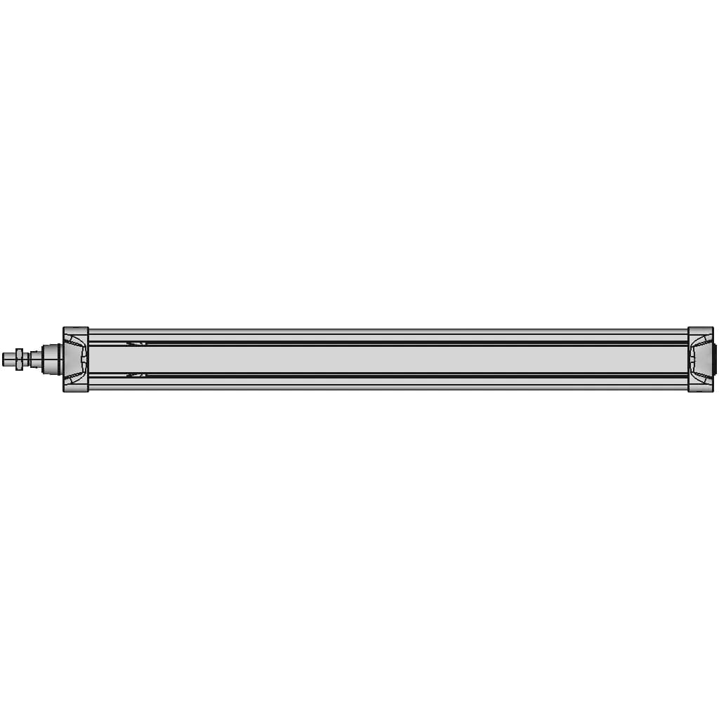 80X800 Pneumatic Piston | 3D Engineering Design File_0_90_degree_snapshot