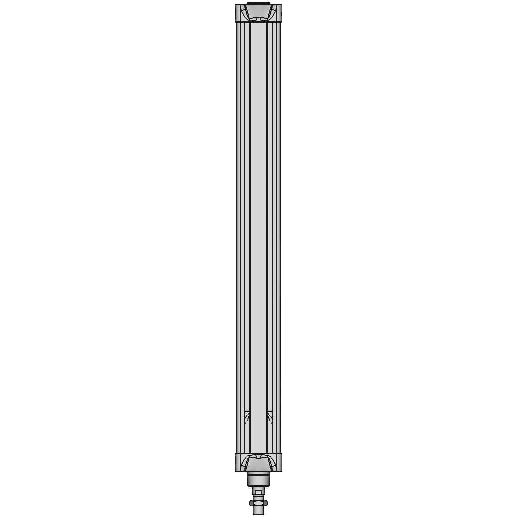 80X800 Pneumatic Piston | 3D Engineering Design File_270_0_degree_snapshot