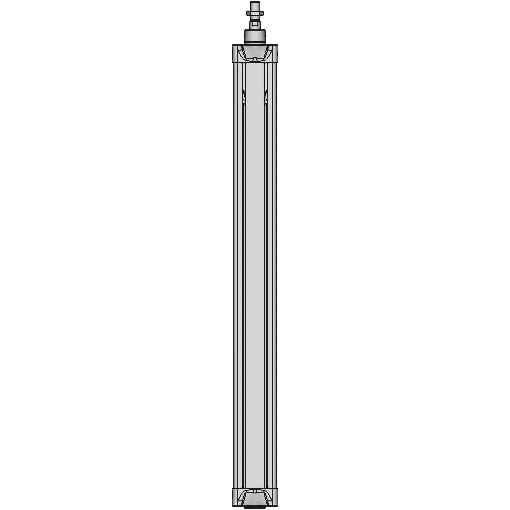 80X800 Pneumatic Piston | 3D Engineering Design File_90_0_degree_snapshot