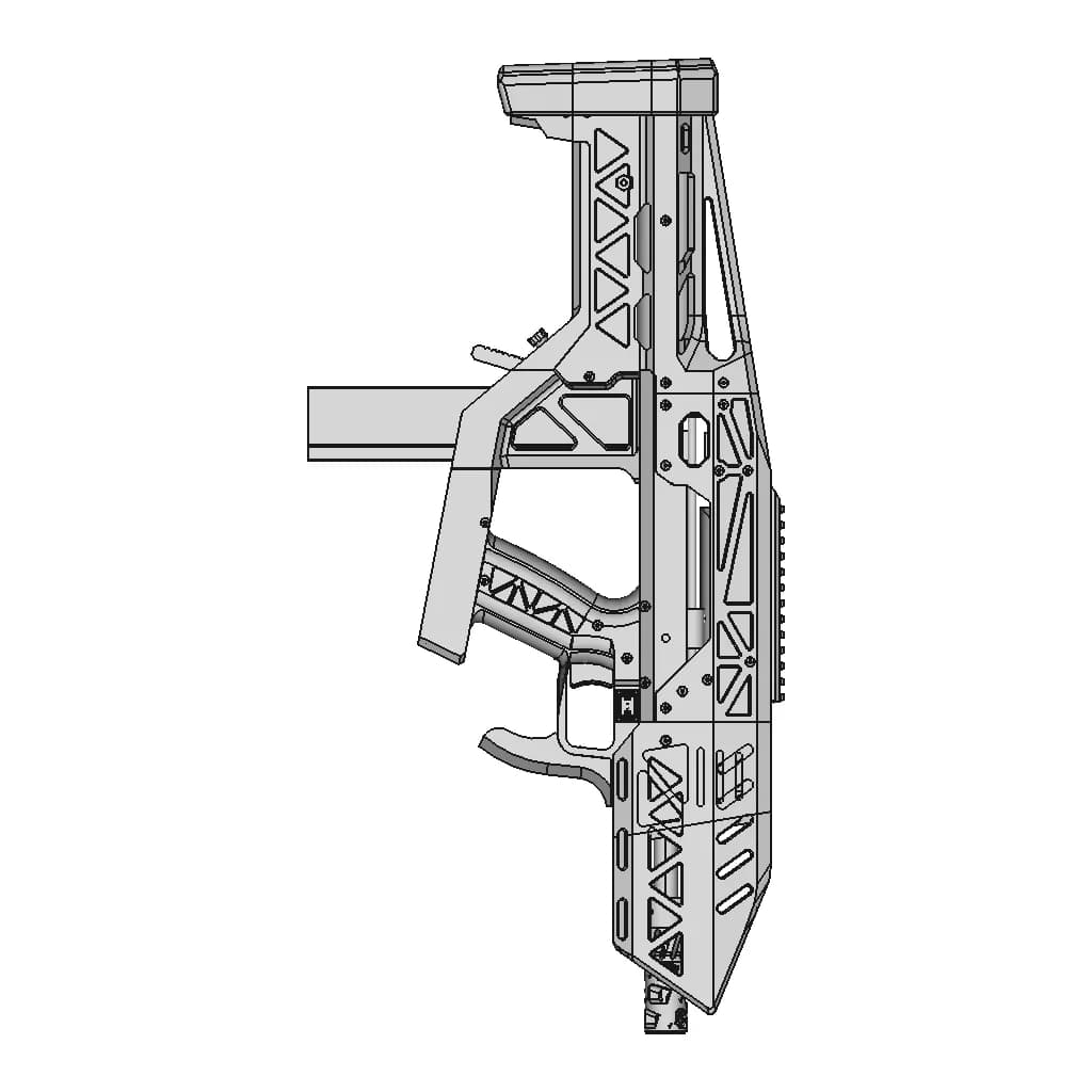 Prototype Nerf 3D Printed Cam Autospringer - Standard Mechanical Component_0_270_degree_snapshot