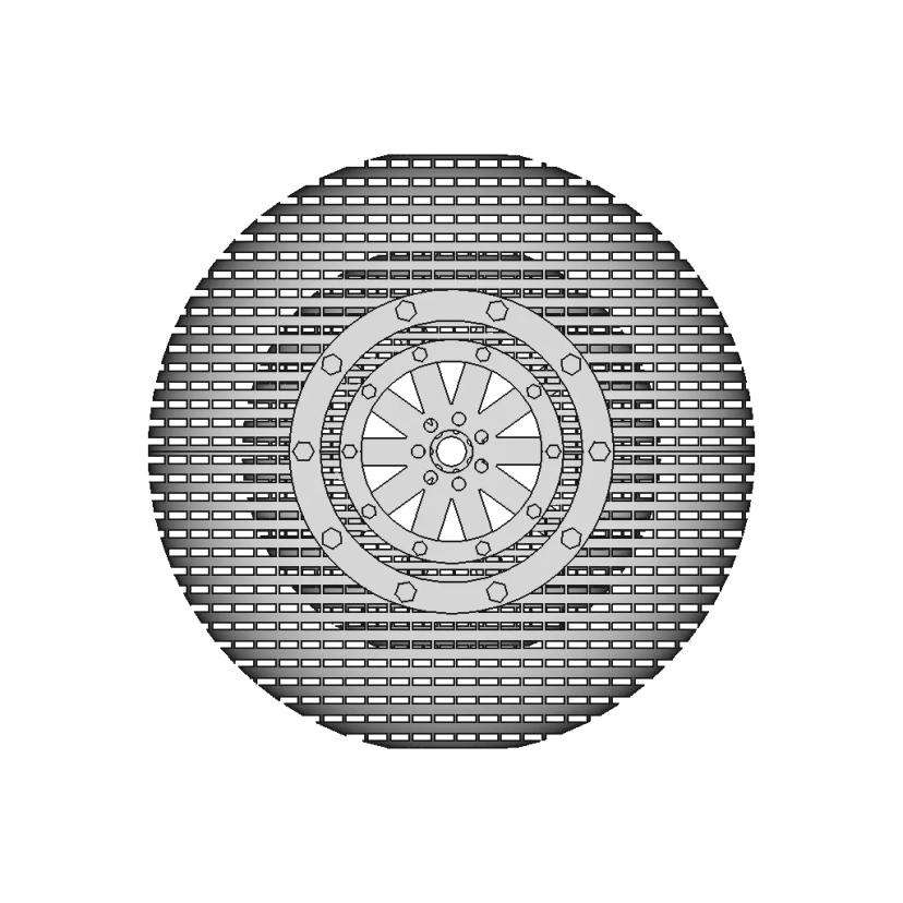 Shape Memory Alloy Wheel - Standard Mechanical Component