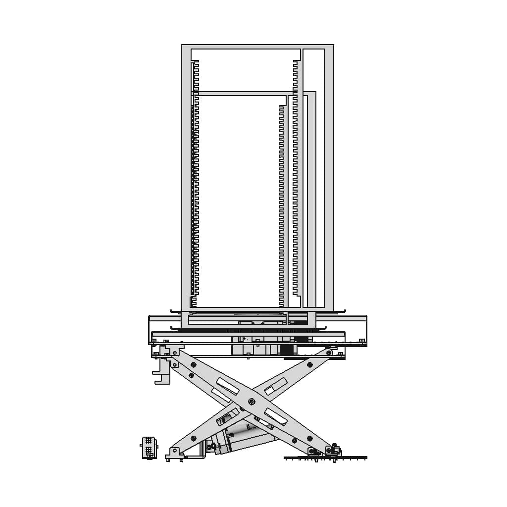 Electrical Lift Table - Downloadable CAD Representation_0_90_degree_snapshot