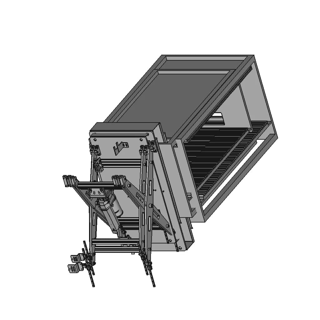 Electrical Lift Table - Downloadable CAD Representation_60_30_degree_snapshot