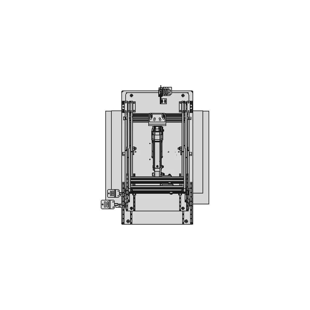 Electrical Lift Table - Downloadable CAD Representation_90_0_degree_snapshot