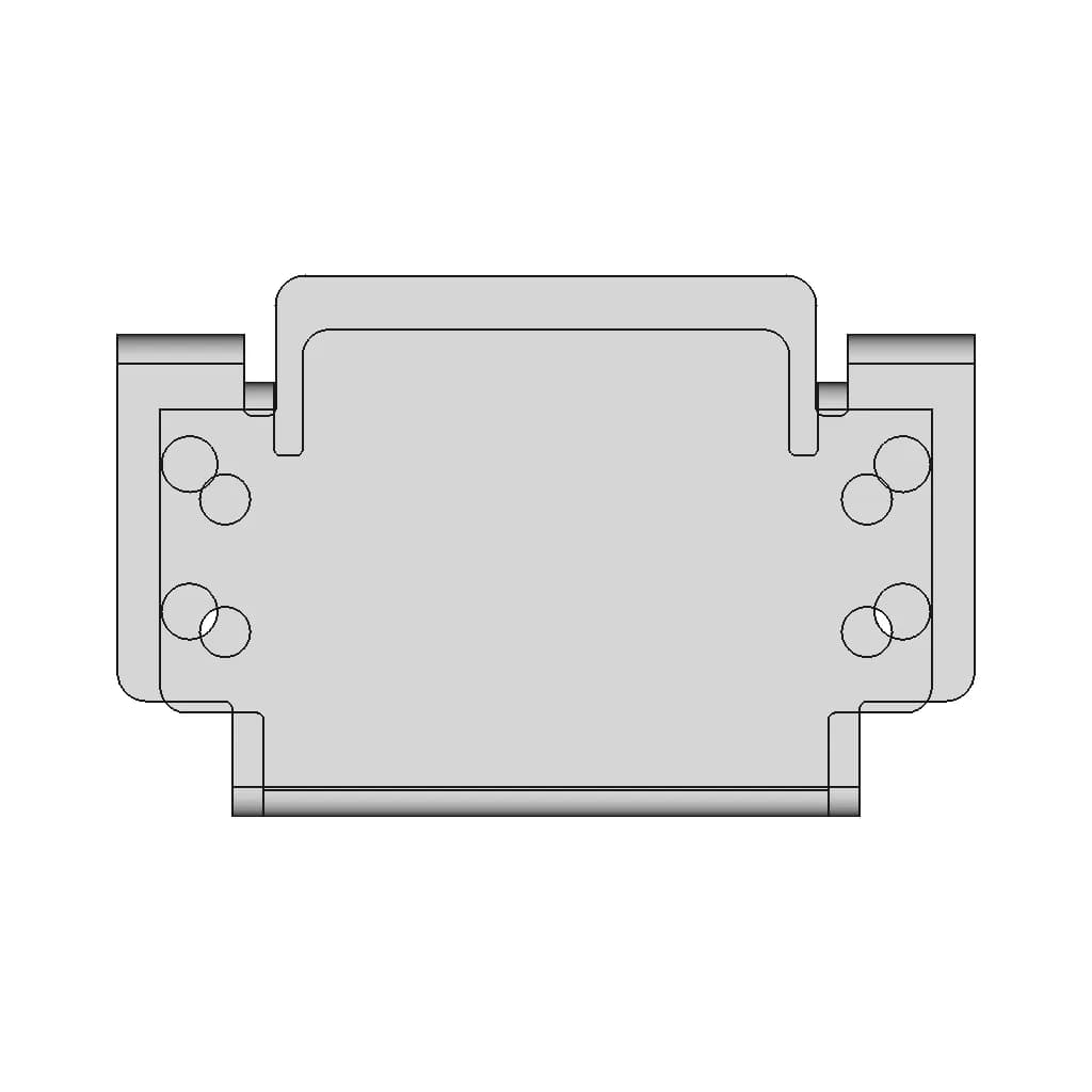 Mount For Servo Motor Mg996 & Mg 995 | 3D Engineering Design File_0_0_degree_snapshot