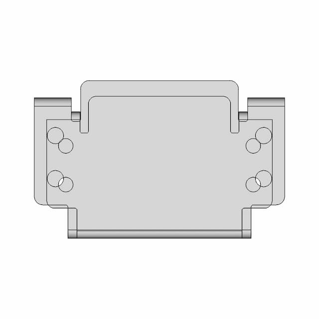 Mount For Servo Motor Mg996 & Mg 995 | 3D Engineering Design File