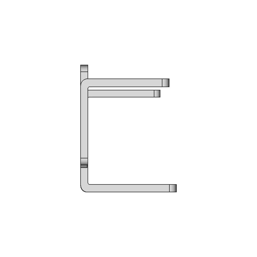 Mount For Servo Motor Mg996 & Mg 995 | 3D Engineering Design File_0_90_degree_snapshot