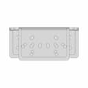 Mount For Servo Motor Mg996 & Mg 995 | 3D Engineering Design File_90_0_degree_snapshot