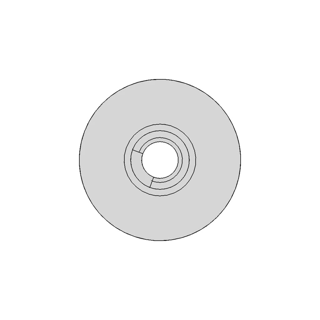[7862] Aluminum Flexible Coupling Coupler Helical Shaft 5Mm X 8Mm Sunrobotics_In - Standard Mechanical Component_270_0_degree_snapshot
