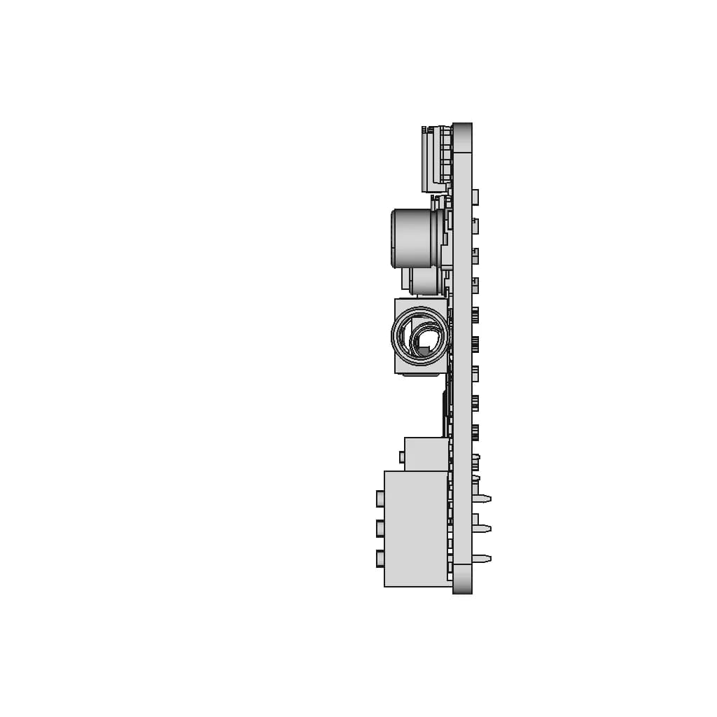Dy-Sv8F Audio Board - Downloadable CAD Representation_0_90_degree_snapshot