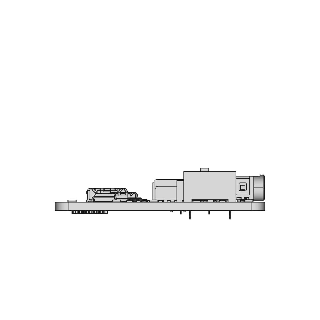 Dy-Sv8F Audio Board - Downloadable CAD Representation_90_0_degree_snapshot