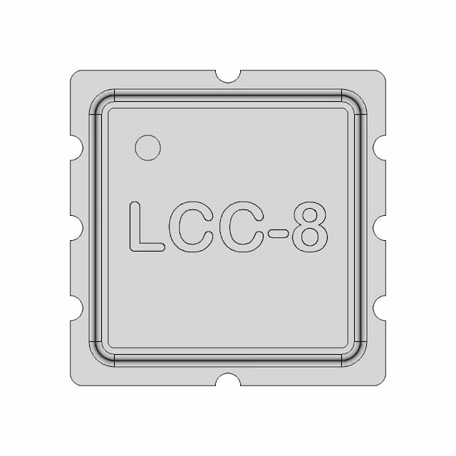 Ls-8 / Lcc-8 Ic-Package | High-Quality CAD Model