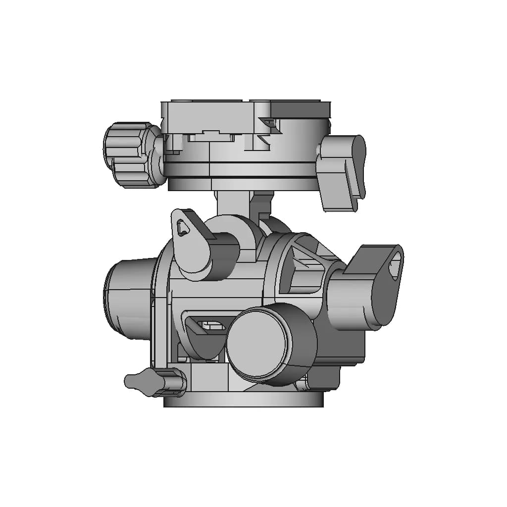 G3 Gearhead Leofoto | 3D Engineering Design File_0_270_degree_snapshot