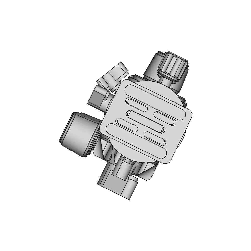G3 Gearhead Leofoto | 3D Engineering Design File_270_0_degree_snapshot