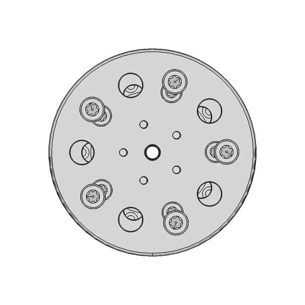 3Dprint Double Roller Balls Assembly | 3D Engineering Design File_0_0_degree_snapshot
