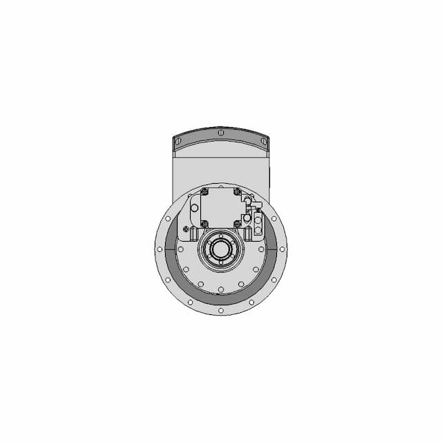 Hiteco T-Jqx 5 Axis Head - Standard Mechanical Component