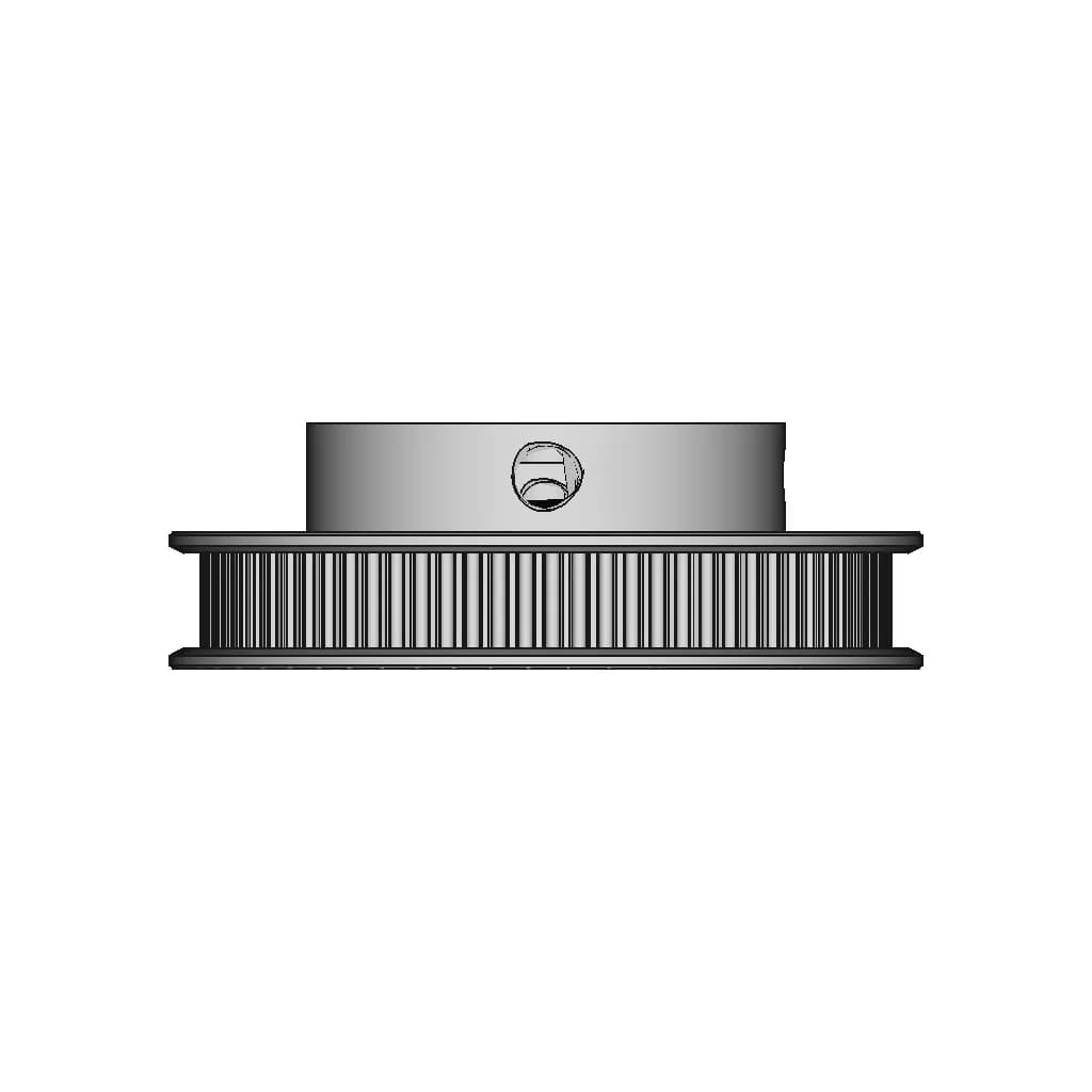 Gt2 80T Pulley 8Mm Bore - Standard Mechanical Component_0_270_degree_snapshot