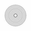 Gt2 80T Pulley 8Mm Bore - Standard Mechanical Component_270_0_degree_snapshot