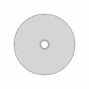 Gt2 80T Pulley 8Mm Bore - Standard Mechanical Component_90_0_degree_snapshot