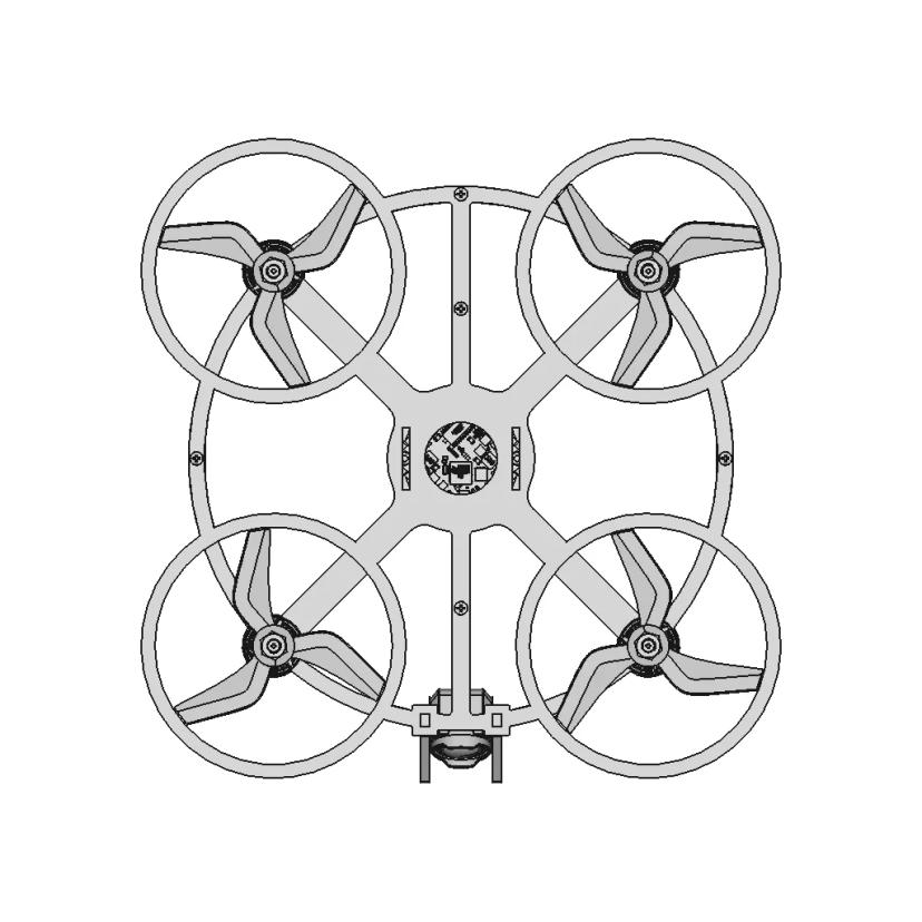 3Inch Hoop Fpv Drone | High-Quality CAD Model