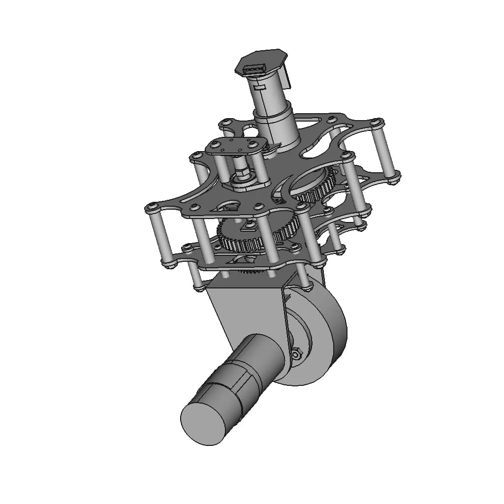 Cheap Swerve Drive | 3D Engineering Design File_60_30_degree_snapshot