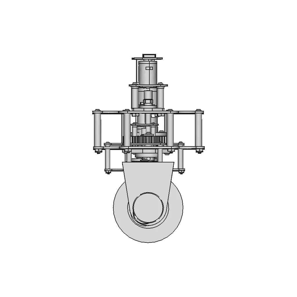Cheap Swerve Drive | 3D Engineering Design File_90_0_degree_snapshot
