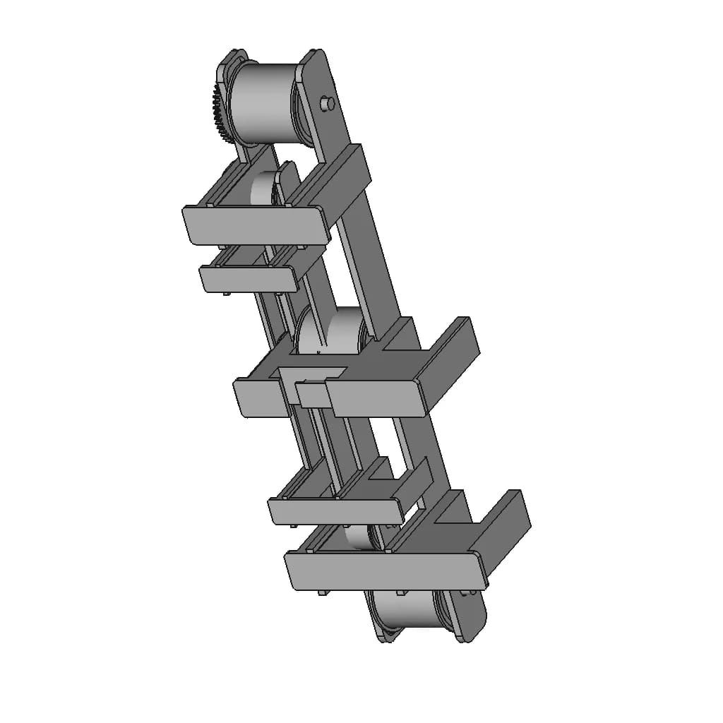 Banda Transportadora | High-Quality CAD Model_60_30_degree_snapshot