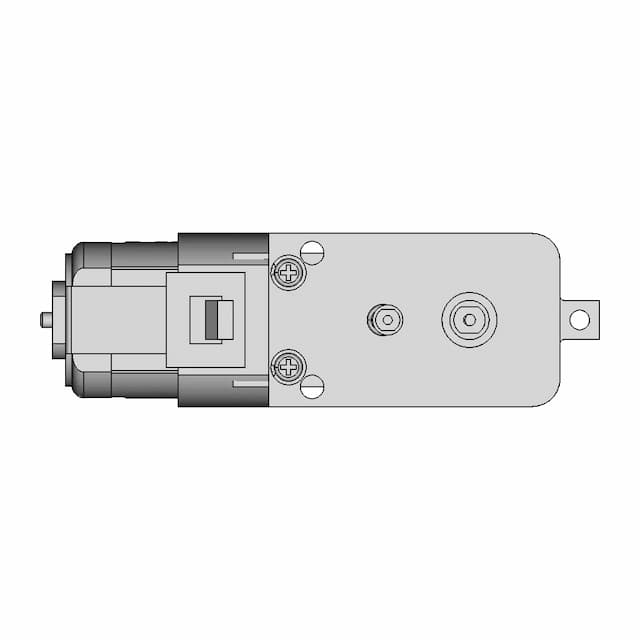 Electric Gear Motor - Downloadable CAD Representation