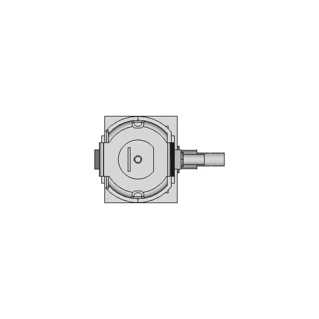 Electric Gear Motor - Downloadable CAD Representation_0_270_degree_snapshot