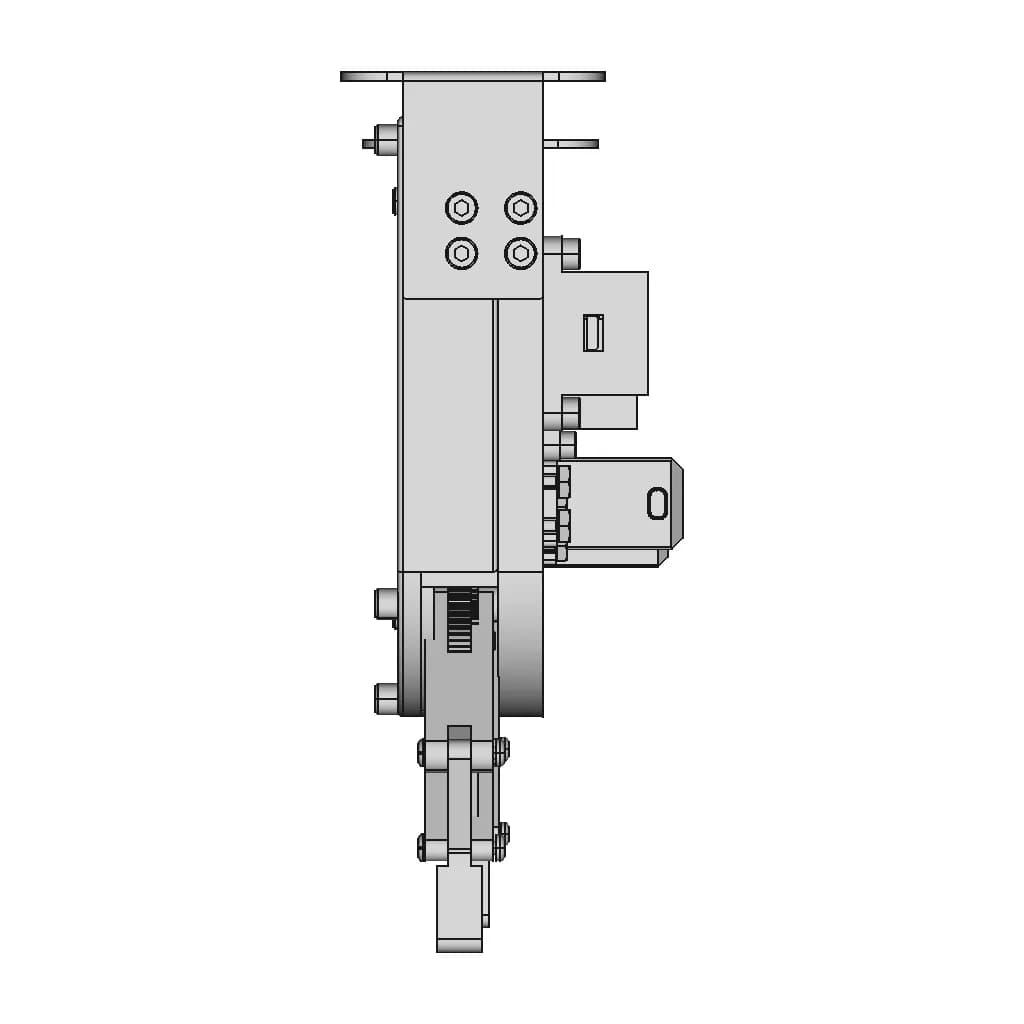 4 Bars Mechanism Gripper | 3D Engineering Design File_0_90_degree_snapshot