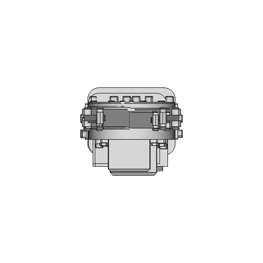 4 Bars Mechanism Gripper | 3D Engineering Design File_90_0_degree_snapshot