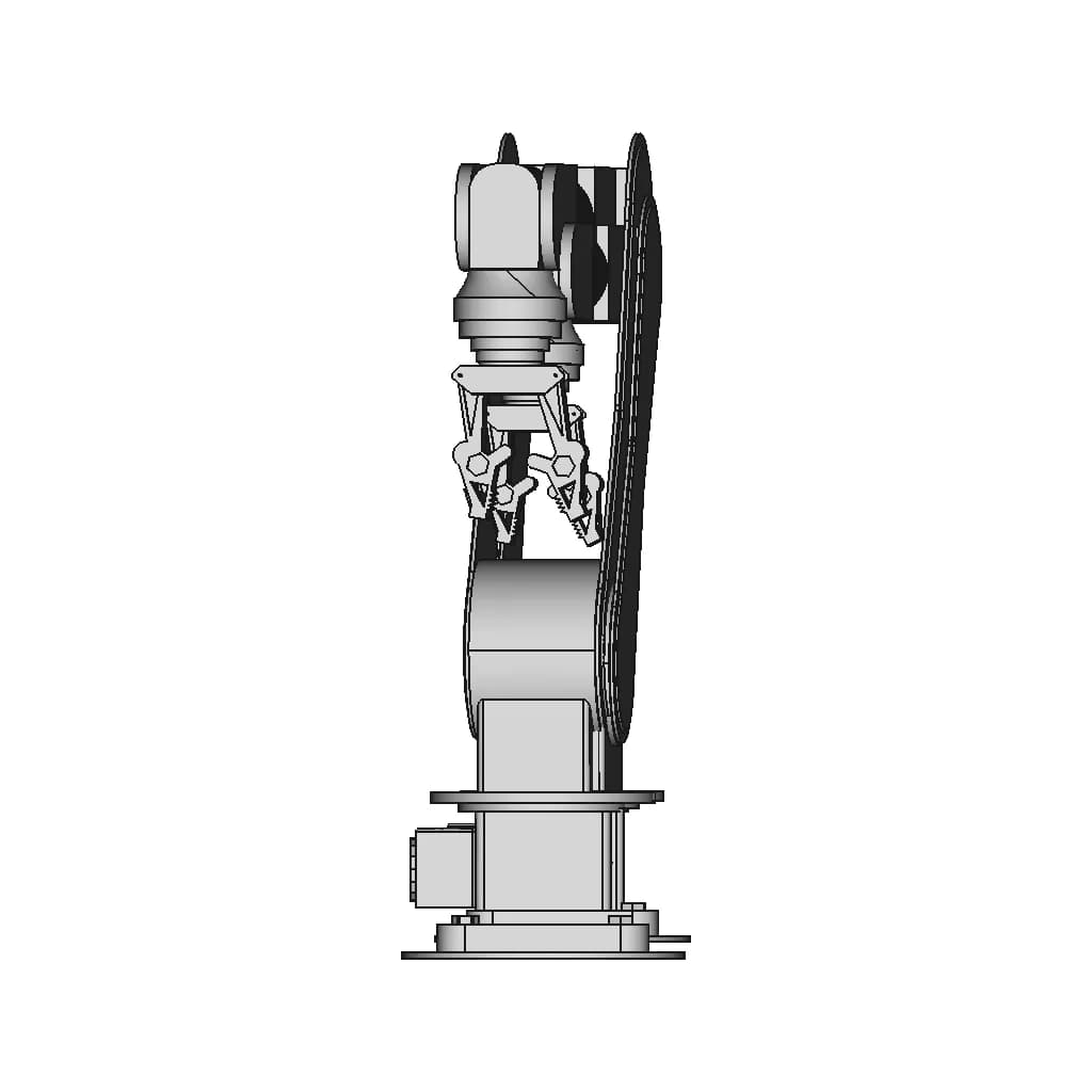 4 Dof Robotic Arm - Standard Mechanical Component_0_90_degree_snapshot