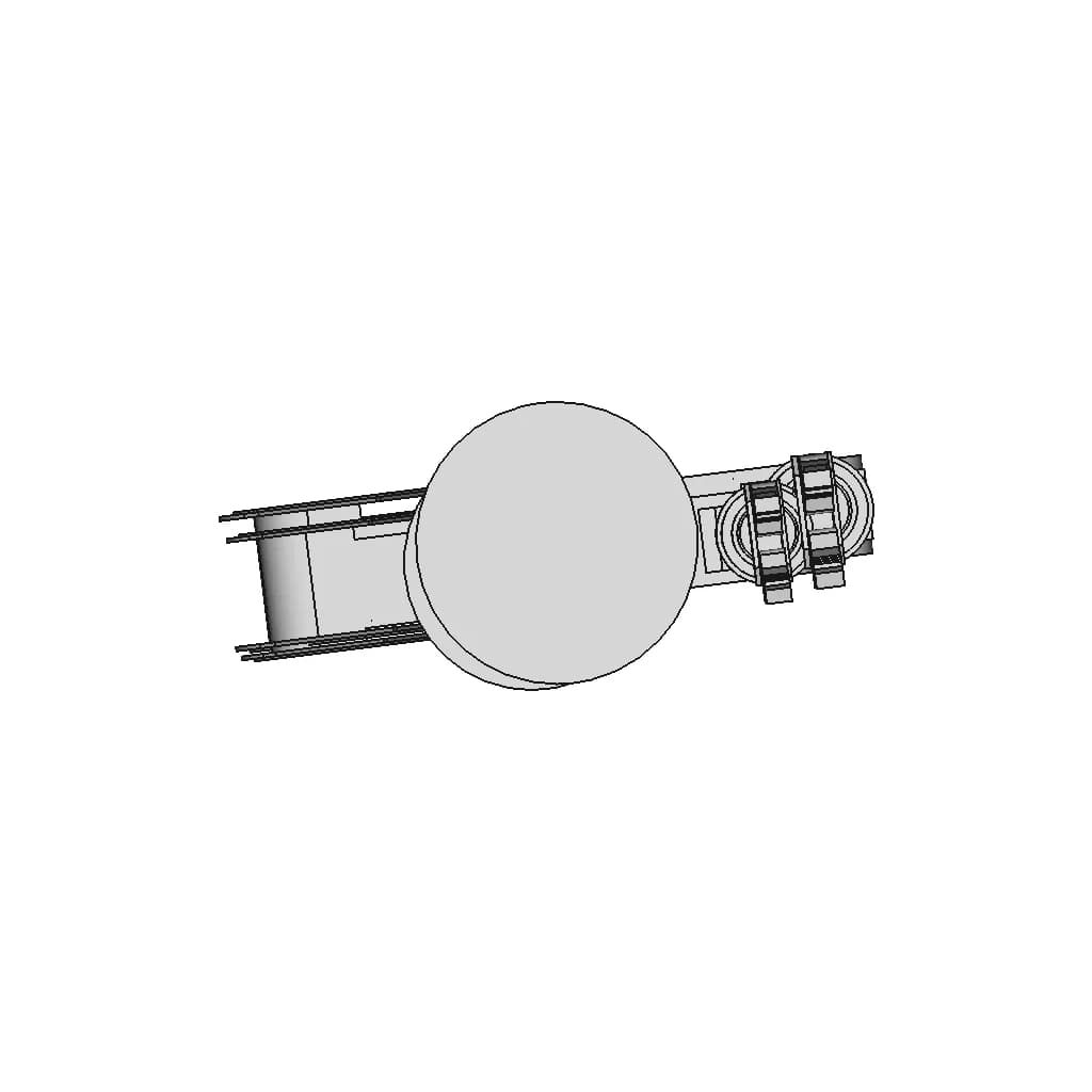 4 Dof Robotic Arm - Standard Mechanical Component_90_0_degree_snapshot