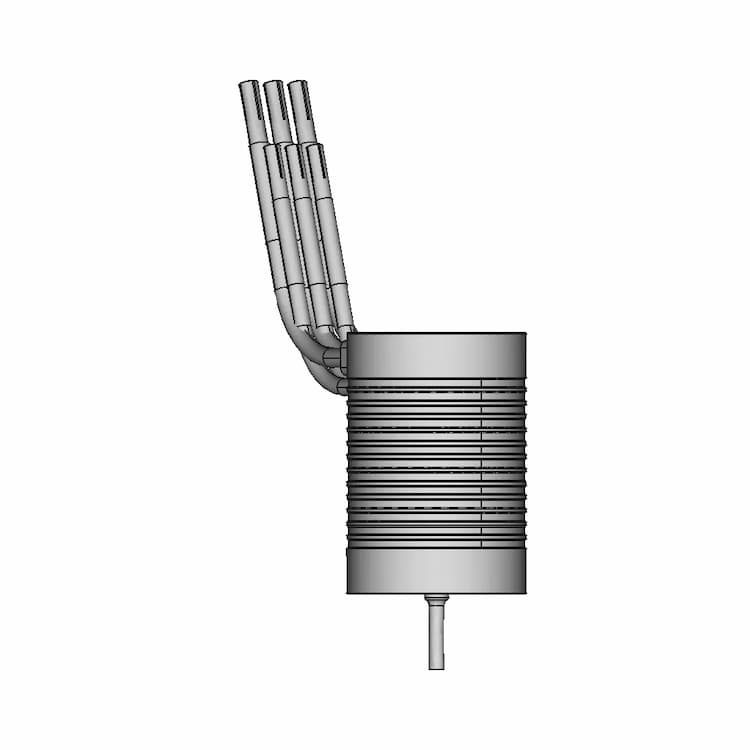 Robitronic 3652Kv Brushless Motor - Downloadable CAD Representation