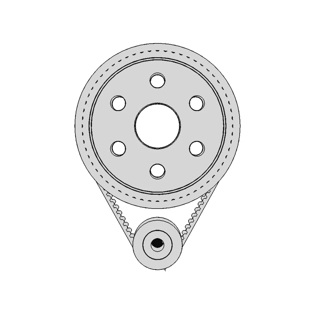 Rc Belt System | High-Quality CAD Model_270_0_degree_snapshot