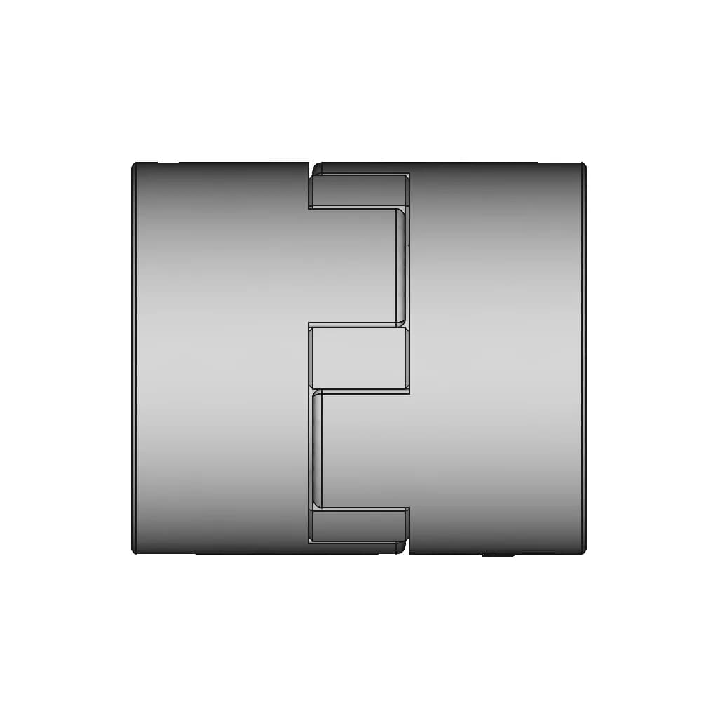 20-14Mm_Shaft_Coupler - Standard Mechanical Component_0_90_degree_snapshot