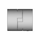 20-14Mm_Shaft_Coupler - Standard Mechanical Component_0_90_degree_snapshot