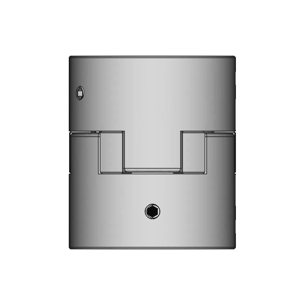 20-14Mm_Shaft_Coupler - Standard Mechanical Component_90_0_degree_snapshot