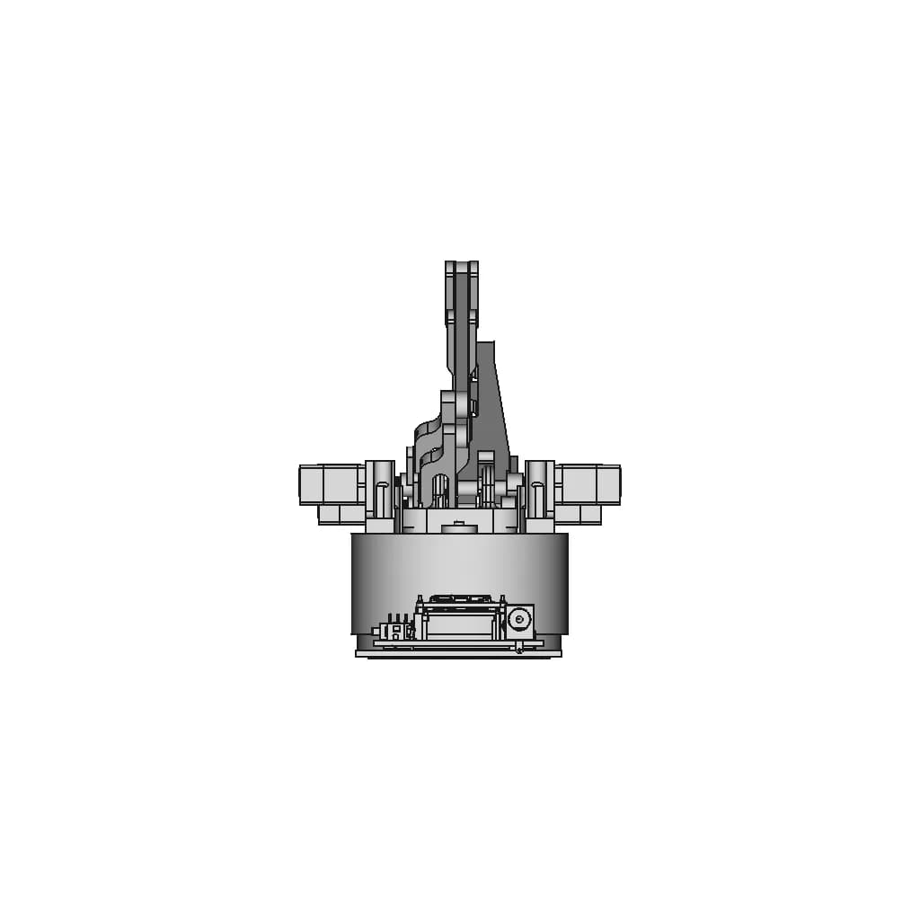 Mearm Type Space Saving Robotic Arm | High-Quality CAD Model_0_0_degree_snapshot