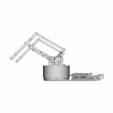 Mearm Type Space Saving Robotic Arm | High-Quality CAD Model_0_270_degree_snapshot