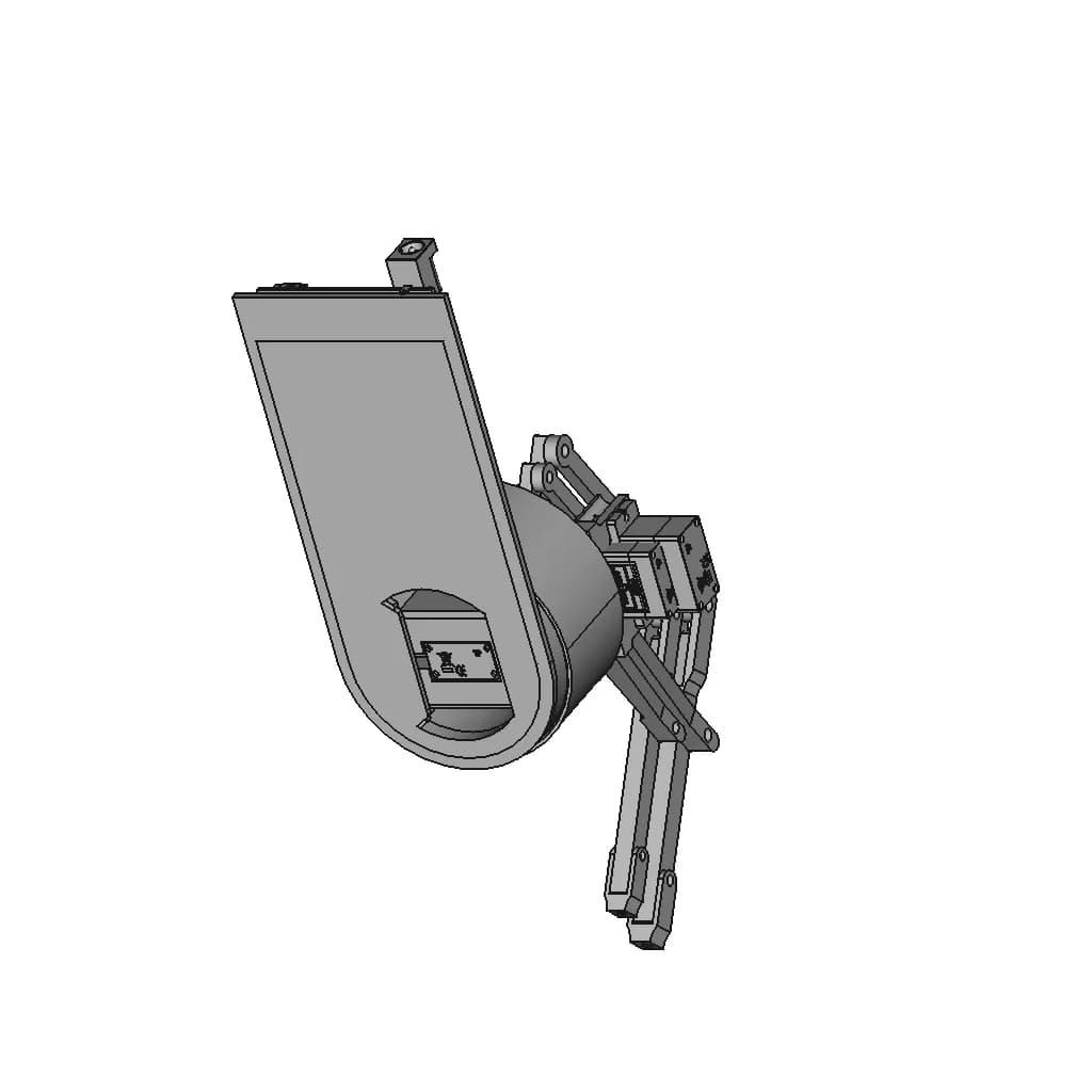 Mearm Type Space Saving Robotic Arm | High-Quality CAD Model_60_30_degree_snapshot