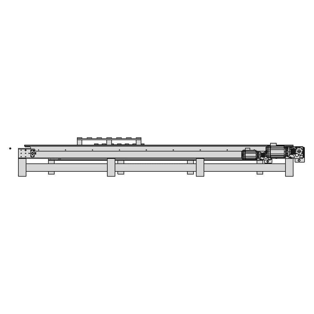 Pallet Conveyor 3D Cad - Standard Mechanical Component_0_270_degree_snapshot