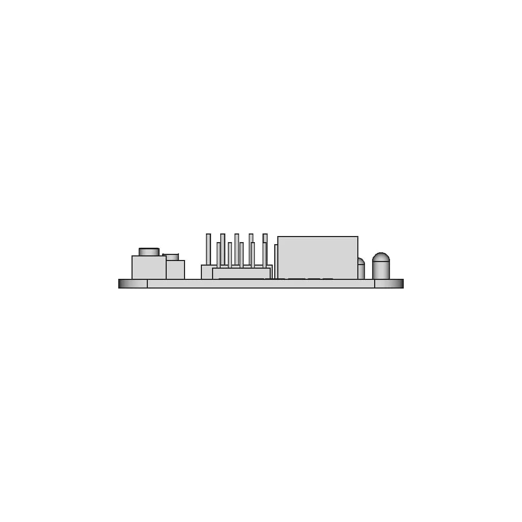 Tm1637 4 Bits Digital Led Display Module | 3D Engineering Design File_0_90_degree_snapshot