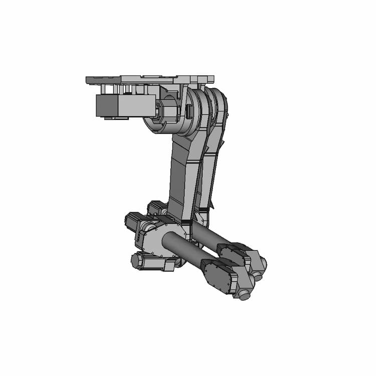 Fanuc M16I Gantry Robot | High-Quality CAD Model