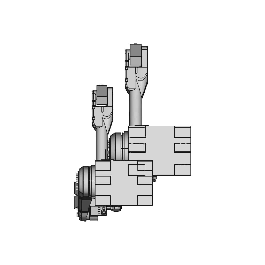 Fanuc M16I Gantry Robot | High-Quality CAD Model_270_0_degree_snapshot