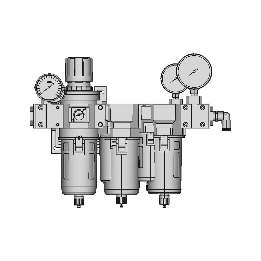 Regulator Assembly (Ckd.Jp) - Downloadable CAD Representation_0_0_degree_snapshot
