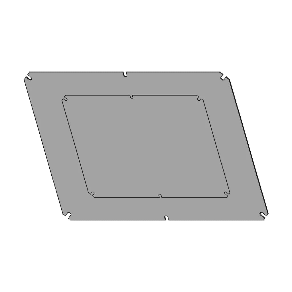Wpcp304013T (Waterproof Box) - Downloadable CAD Representation_60_30_degree_snapshot