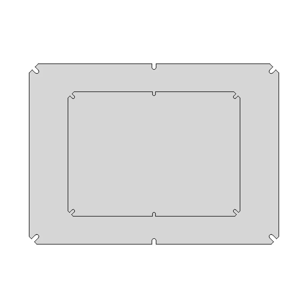 Wpcp304013T (Waterproof Box) - Downloadable CAD Representation_90_0_degree_snapshot
